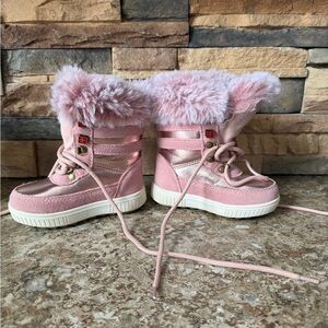 Swiss Tech Pink Kids Boots